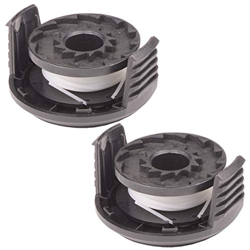 SPARES2GO Spool Line Cover compatible with Spear and Jackson 18v S1825CT 36v S3630CT Strimmer Trimmer (Pack of 2)
