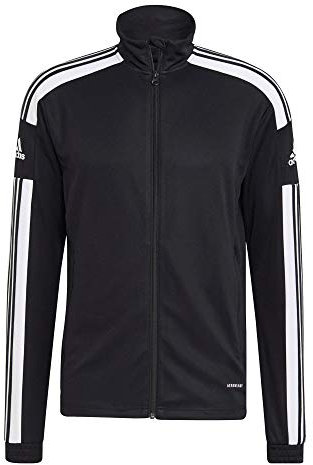 adidas Herren Squadra 21 Training Jacket, Black / White, S
