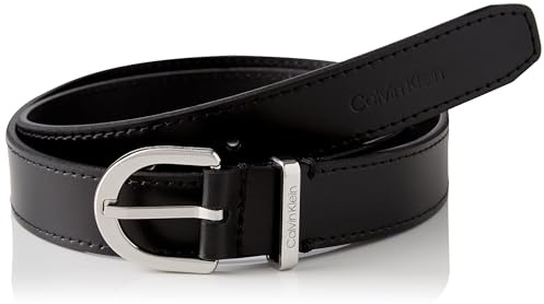 Calvin Klein Damen Ck Must Metal Loop Rnd Belt 25mmk60k610158 Gürtel (1er Pack)