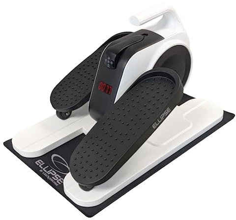 MYBO TV Ellipse - Vélo Élliptique Assis Motorisé - Brisez la Sédentarité - Renforcez Vos Jambes - Stimulez Votre Circulation - Compact et Facile à Utiliser - Vu à la Télé, Noir