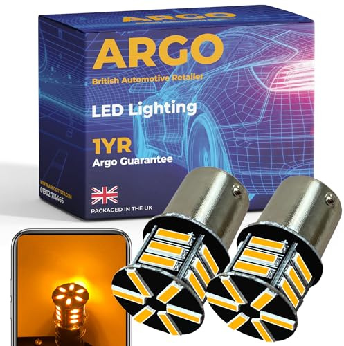 21 Smd P21w Bulb Xenon Amber Indicator Bulbs 12v Led Car Bulbs Turn Signal Repeater Led led indicator bulb 382 1156 Ba15s P21w Led Bulb Replacement Upgrade Super Bright Car Light Bulbs