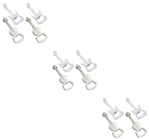 Amosfun 12pcs Beer Opener Keyring for Fathers Day Portable Bottler Opening Tools Quirky Kitchen Gadget Unique for Travel Lovers