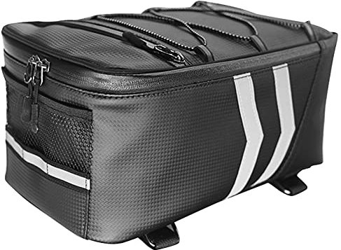 Sacoche de Selle Moto Sac Quad à Moto étanche, Sac à Outils de Transport arrière à vélo de Grande capacité