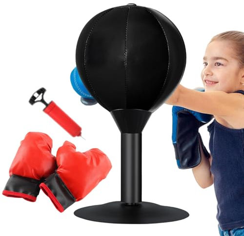 Desktop-Boxsack, robuster Stressabbau-Boxsack, Stehpult-Boxball, Schreibtisch-Boxball, Wand-Punchingball, Schreibtisch-Boxausrüstung, lustiger Boxsack für Freunde
