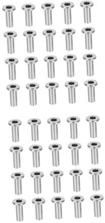 Tofficu 2 Series Funda Protectora De Cable Equipo Cubierta Manga Protector De Cable De Balaustrada Protector De Cuerda De Alambre De Bricolaje Acero Inoxidable Plata 50 Piezas*2
