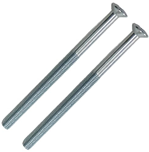 RLMVGBX Chrome M5 Door Screws Per Purchase Length Pair of Screws Door Handle uPVC Composite Doors