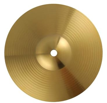 Platillos Platillos De Latón Para Práctica Choque Kit Batería Metal Accesorios Instrumentos Musicales 2 Uds(Type2)