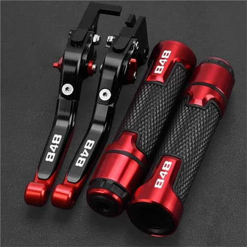 Manetas De Freno Y Embrague, Puños Manillar Para Motocicleta Para Ducati 848 Para EVO 2007-2013 Juego Accesorios Manetas Freno Embrague Motocicleta Puños Manillar(Color 10)