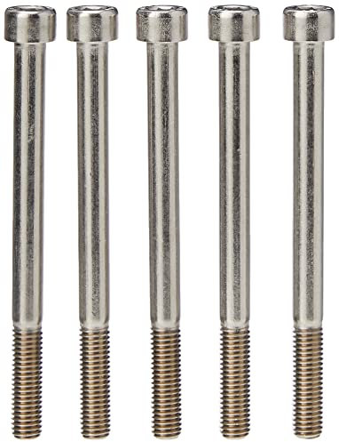 AHCStainless Steel Cap Head Hexagon Socket Screws M8 X 100mm (Pack of 10)