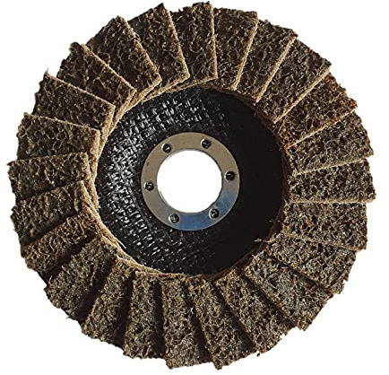 Olbrich-Industriebedarf Vlies-Fächerscheiben 125 mm Coarse - Grob