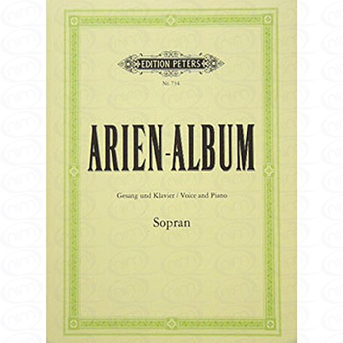 ARIEN ALBUM - arrangiert für Gesang - Hohe Stimme (High Voice) - Klavier [Noten/Sheetmusic]
