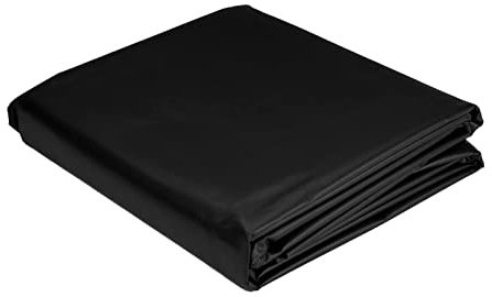 SUREH 3 m x 3 m HDPE Gummi Teichfolie Schutzunterlage Flexible vorgeschnittene Teichfolie Teichfolie für kleine Teiche Koi Teiche Wassergärten Brunnen