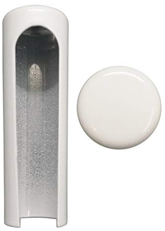 SFS Estetic 2D Door Hinge White Cover Caps Only Pair