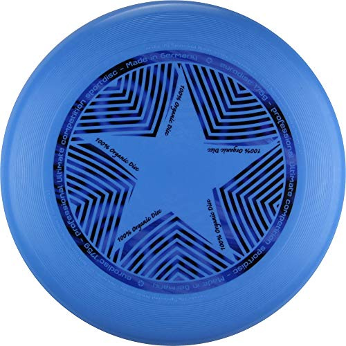 eurodisc Ultimate Star Frisbee Unisex-Youth, Bright Blue, 27,5 cm