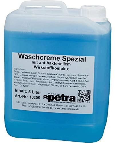 Flüssigseife, antibakterielle Wirkung, 5 Liter Kanister, Handseife, Cremeseife, Seife für Seifenspender