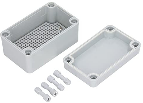 Septpenta Boîte de Jonction, Boîte de Jonction Électrique 5, 1 X 3, 1 X 2, 8 Pouces avec Plaque de Montage, Résistance Aux Chocs Étanche IP67 Boîte de Jonction Universelle Extérieure pour Appareils