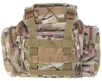 Sosoport 1Stk Angeltasche Angelkoffer Tasche für Angelausrüstung Diagonale Spannweite Ködertasche