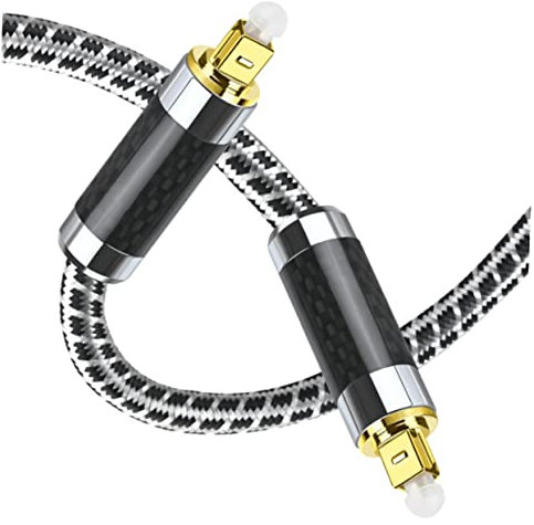 Homoyoyo 1 Audioleitung Ultradünner Fernseher Audio-Verbindungskabel lichtwellenleiter glasfaserkabel mini fernseher digitales Audiokabel Faserstecker auf Steckerkabel DVD Verknüpfung