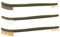 Steel/Nylon/Brass Wire Brush Rust Remover Small Brushes For Cleaning Paint Wood Rustoleum Fabric Spray Paint 3x Metal Cleaning Rust Remover For Stainless Grill Wrought Iron Guns Machine Metal