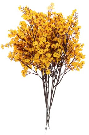 Cabilock 8-teiliger Schleierkraut-blumenstrauß Künstliche Naturgetreue Blumen Hochzeitsdeko Dekoration Für Zuhause Und Draußen