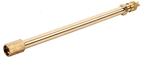 Ventilverlängerung für Autoreifen, Messing, 100 mm, gerader Innendurchmesser (140 mm)