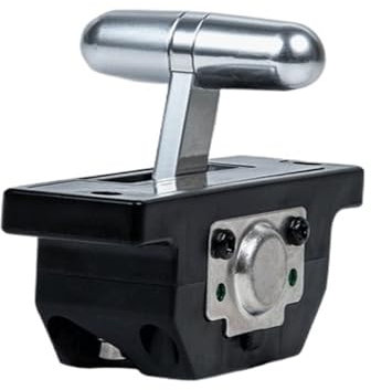 Joystick à à Effet Hall 101B-SM, Panneau de Commande de ti de poussée à poignée Courte intégrée à,Contrôle Précis(5V 1.0-4.0V Single Signal Output)