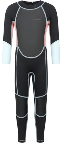 Mountain Warehouse Kinder-Neoprenanzug - 2mm, Kinder-Schwimmanzug mit LSF 50+, Wetsuit aus Neopren für Jungen und Mädchen - Frühling, Sommer, Schwimmen Hellrosa Kinder 116 EU (5-6 Jahre)