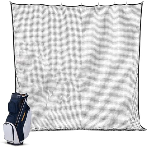 Übungsnetz Für Golf,3x3m Golfschwung Trainer Netz | Vielseitiges Ballsport Trainingshilfsmittel Geeignet Für Innenräume Außenbereiche Garagen Höfe Rasenflächen Einfahrten Gärten Reisen Und