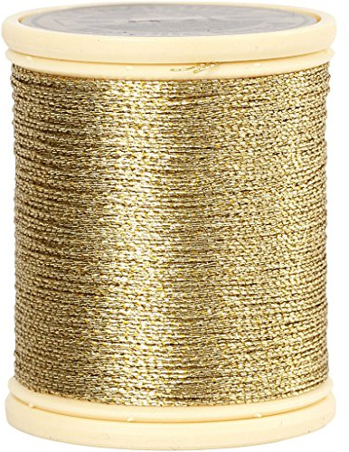 DMC METALLFADEN 40 M-guld - D