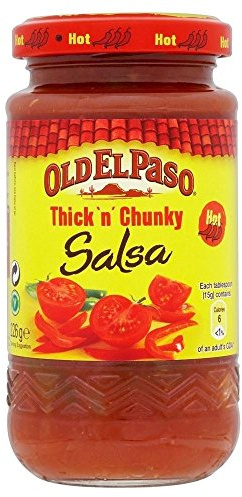 Old El Paso Thick n Chunky Salsa Hot 226 g