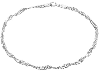 Carissima Gold Damen Rolokette Armband 9k (375) Gold 19cm/7.5zoll