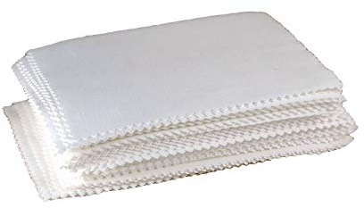 Calotherm MFC54 Calocloth Pro Microfibre Optical Lens Cleaning Cloth PFAS Free 5x4 - value carton x100 cloths,White
