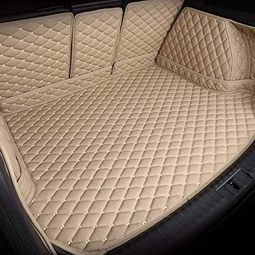 für jeep grand cherokee wk2 2011-2019 Auto Leder Kofferraumwanne Kofferraum Volldeckung Kofferraumschutz ​All-Inclusive-Stil Kofferraummatte Wasserdichte Anti-Scratch Cargo Liner Tray Zubehö