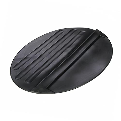XJYMCOM Ladder Stop Mat 27.6x16 Anti-Slip Rubber Mat Heavy Floor Protection Rubber Sheet Ladders Aid Stopper Floor Protection Stepladder Telescoping Accessories for Safe and Stable Ladder Use