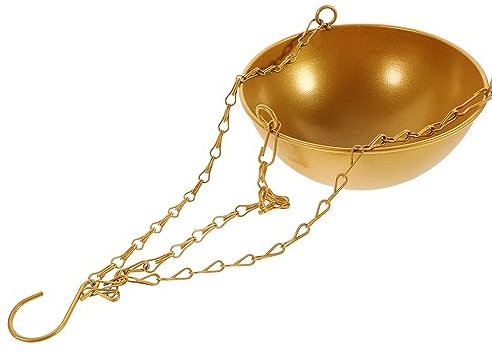 Happyyami Hängender Blumentopf Aus Kunststoff Für Balkone Gärten Und Innenhöfe Pflanzbehälter Für Draußen Hängepflanzentopf Mit Langer Lebensdauer