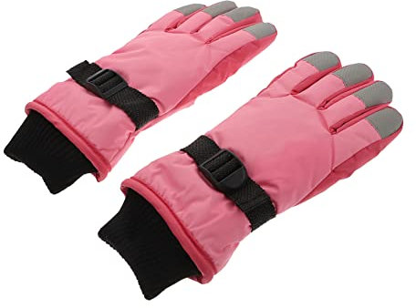 Amosfun 1 Paar Skihandschuhe Outdoor-Handschuhe Für Kinder -snowboardhandschuhe Skifahren Snowboardhandschuhe Skizubehör Junge Mädchen Arktisches Vlies Kleinkind Mountainbike