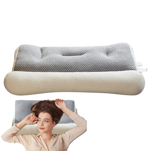 Oreiller de sommeil – Oreillers de sommeil ergonomiques, oreillers orthopédiques | Oreiller de lit ergonomique réglable, oreiller de lit orthopédique de contour de lit, oreiller orthopédique de