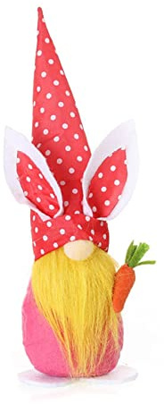 Easter Decorations Easter Faceless Plush For Doll Decor Carrot Figur Gnomes