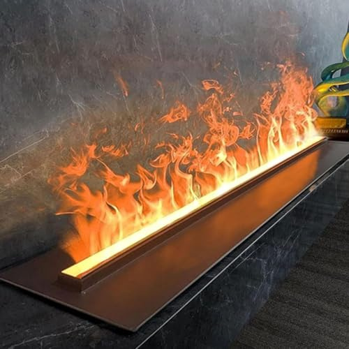 Camino elettrico intelligente a vapore acqueo, umidificatore a fiamma 3D, soluzione di riscaldamento decorativa per casa e ufficio, sicuro ed efficiente dal punto di vista energetico