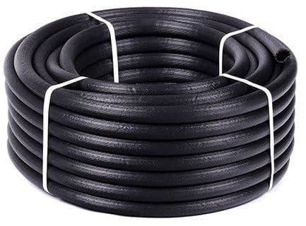 HydroSure 19mm x 50m Heavy Duty Anti-Kink Hose Pipe Matte Black
