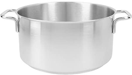 Demeyere Apollo Stieltopf ohne Deckel, 22 cm Durchmesser, 11 cm hoch, 4 Liter