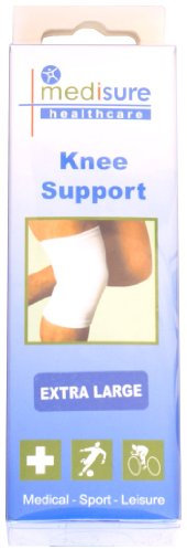 Medisure, Fasciatura per ginocchio, XL, 40-45 cm, Bianco (Cream)