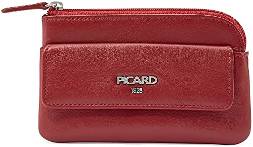 Picard Damen Schlüsseletui BINGO mehrfarbig aus Echtleder Klein | mit Reißverschluss | Schlüsseletui | Alltag