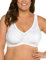 Ulla Popken Damen Entlastungs-bh, Ohne Bügel, Strassanhänger, Cup C - Bügelloser BH, Weiß, 95D EU