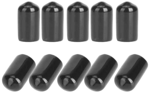 Alomejor Pool Queue Cap 10 Stück Billard Pool Snooker Stick Queue TIPP Protektoren Wickelhülle Fall Tasche