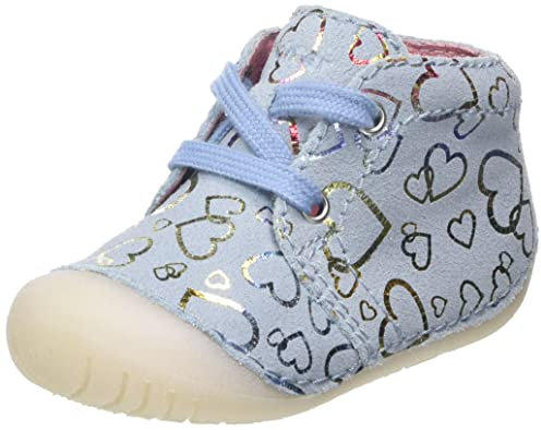 Richter barnskor baby flicka Richie lära-gå-sko, Is, 19 EU Weit