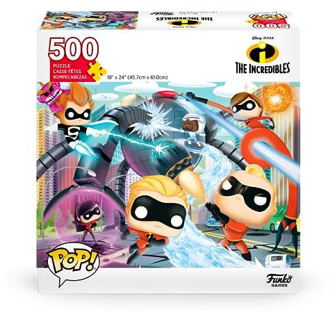 Funko Pop! Puzzles - Disney Pixar The Incredibles
