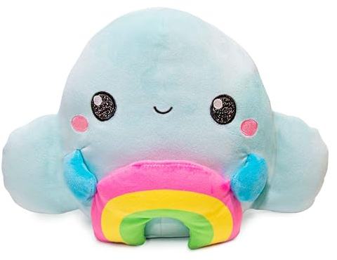 SquishPets Medium - Kuscheltier Claudi , Wolkenplüsch , Plüschtier 19 cm zum Kuscheln und Spielen
