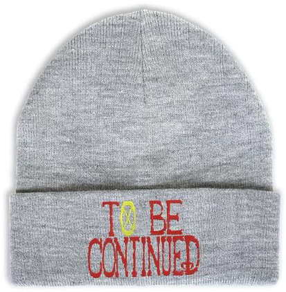 to Be Continued Pirate Anime One Piece, Beanie Gestickt, Winter Mütze, to Be Continued Beanie, Hut