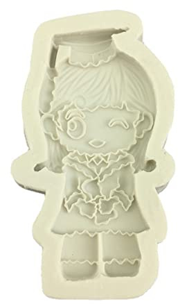 Moule en silicone en forme de diplômé pour fondant, gâteau, chocolat, bonbons, outil de cuisson